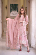 ANEELA’S |  UNSTITCHED LAWN 3PC EMBROIDERED SUITE WITH DUPATTA EMBROIDERED