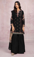 ZARA SHAHJAHAN- SUMMER 3PC LAWN EMBROIDERED SUIT - RL2701 D