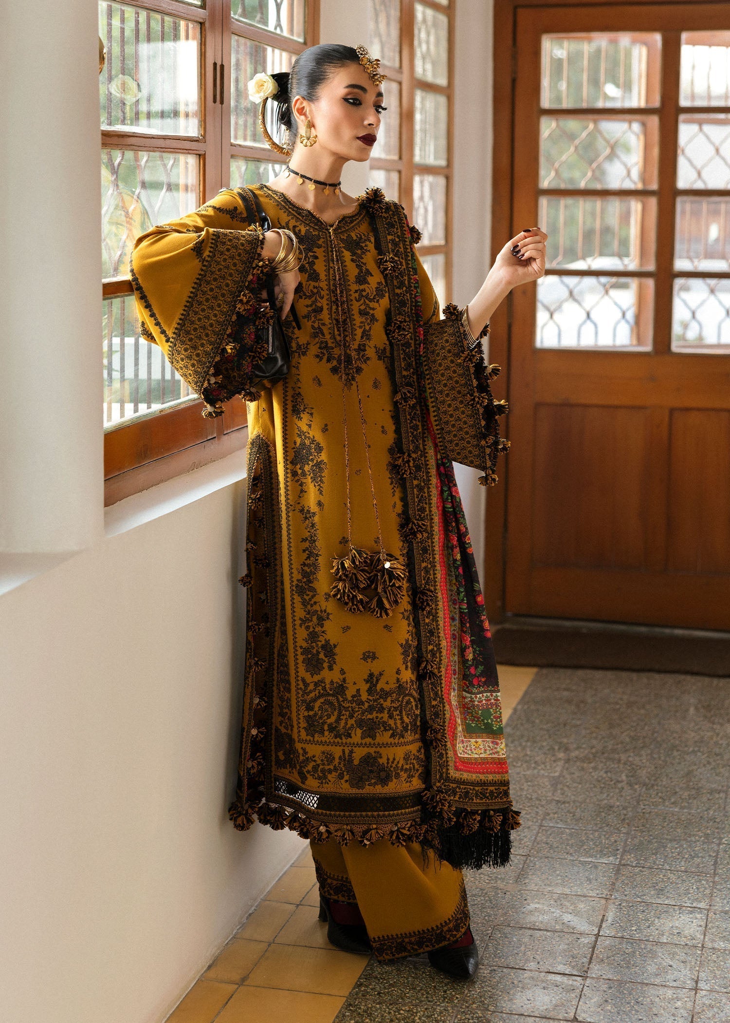 HUSSAIN REHAR | SAAGE | UNSTITCHED LAWN 3PC