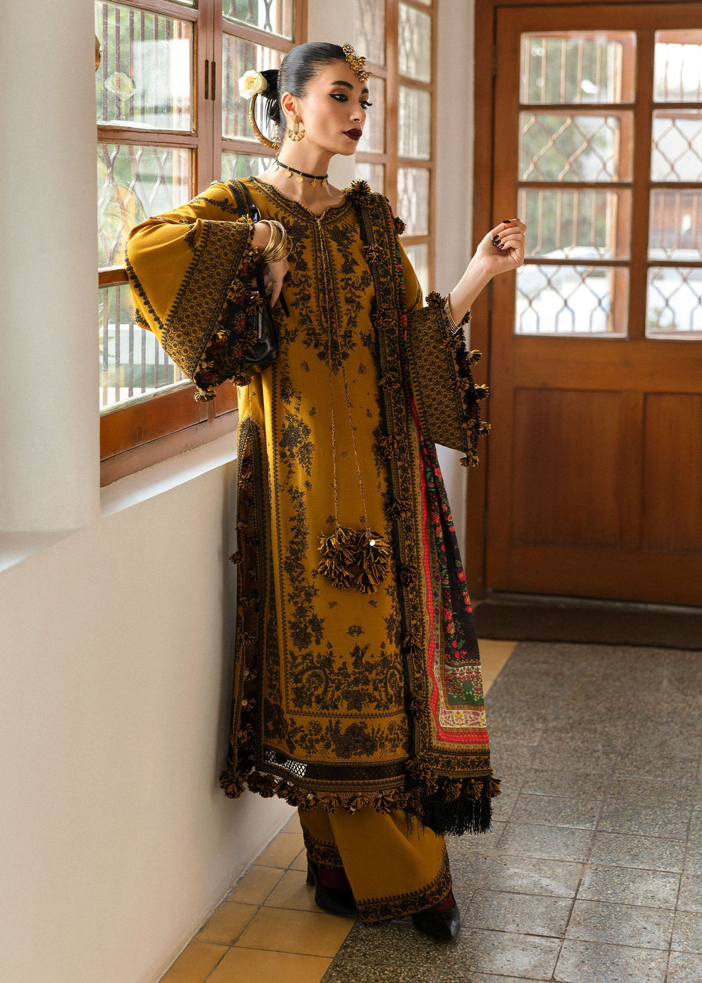 HUSSAIN REHAR | SAAGE | UNSTITCHED LAWN 3PC
