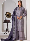 SUMMER 3PC LAWN EMBROIDERED SUIT - VL1150