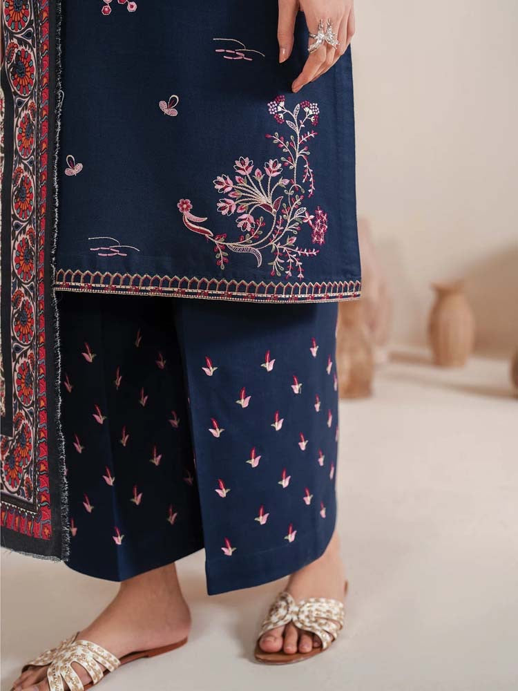 LAVISH WINTER HEAVY 3PC EMBOIDERY IR-LV-012