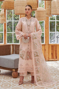 CRIMSON | DREAMY PEACH | UNSTITCHED LAWN 3PC EMBROIDERED SUITE