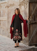 QALAMKAR - 3PC LAWN EMBROIDERED SHIRT WITH JACQUARD WEAVED EMBROIDERED DUPATTA AND COTTON TROUSER 1700