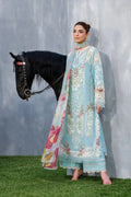 ELAF | ELYA | UNSTITCHED LAWN 3PC EMBROIDERED SUITE