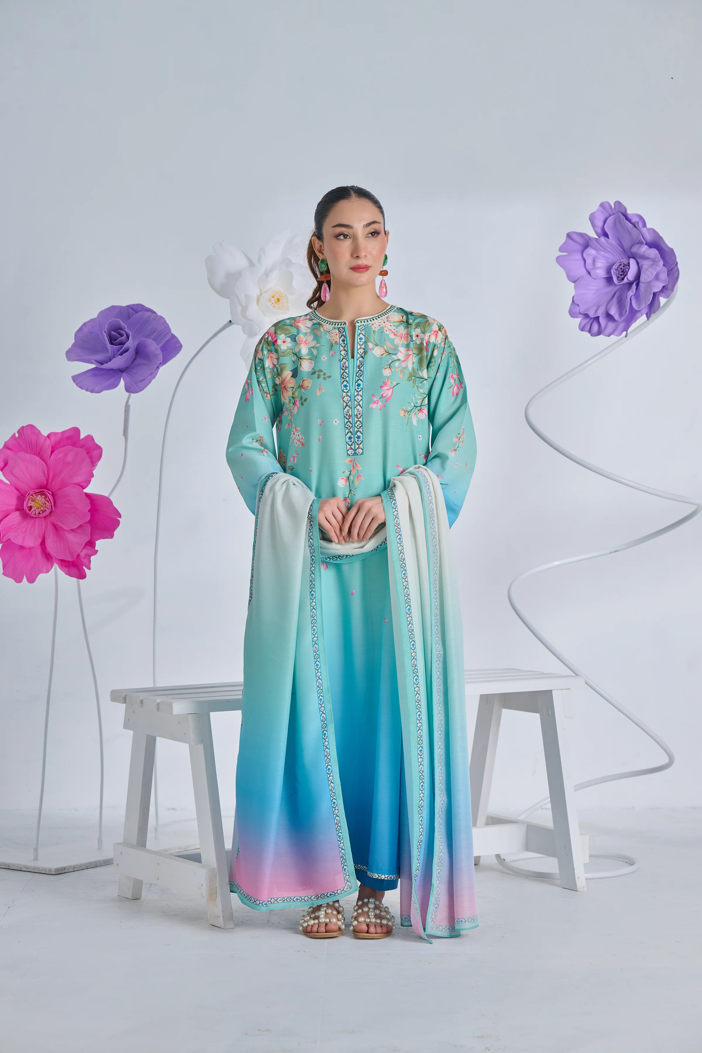MRS-396 | Premium Printed 2 Piece Stitched Suit